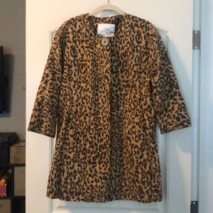 3/4 Sleeve Leopard print jacket {Cabi}